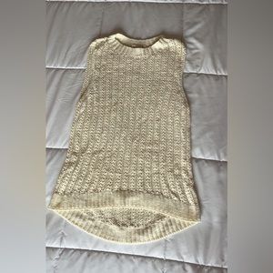 Off white nit top